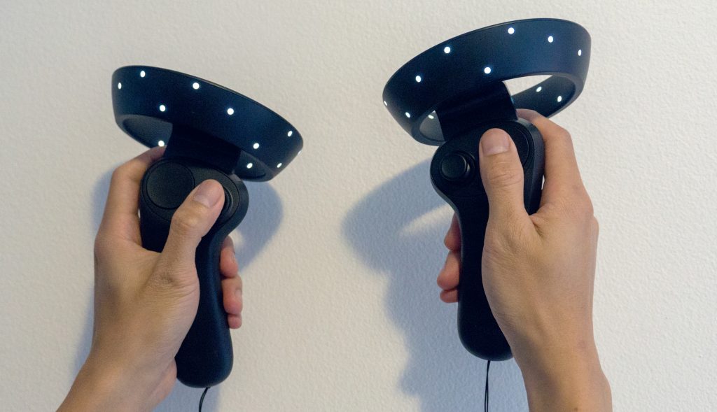 Samsung HMD Odyssey Controllers