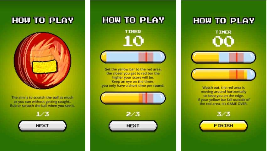 how to play sandy balls cricket