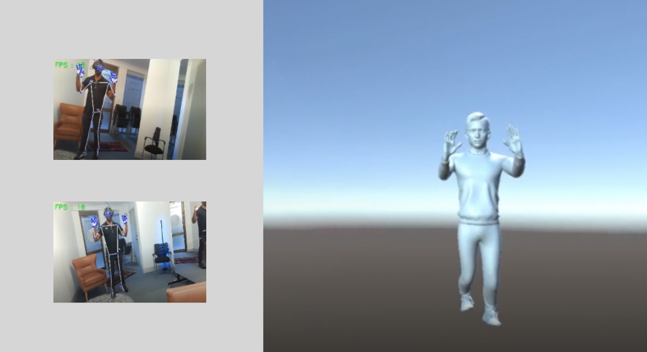 Full Body Tracking Using Webcams