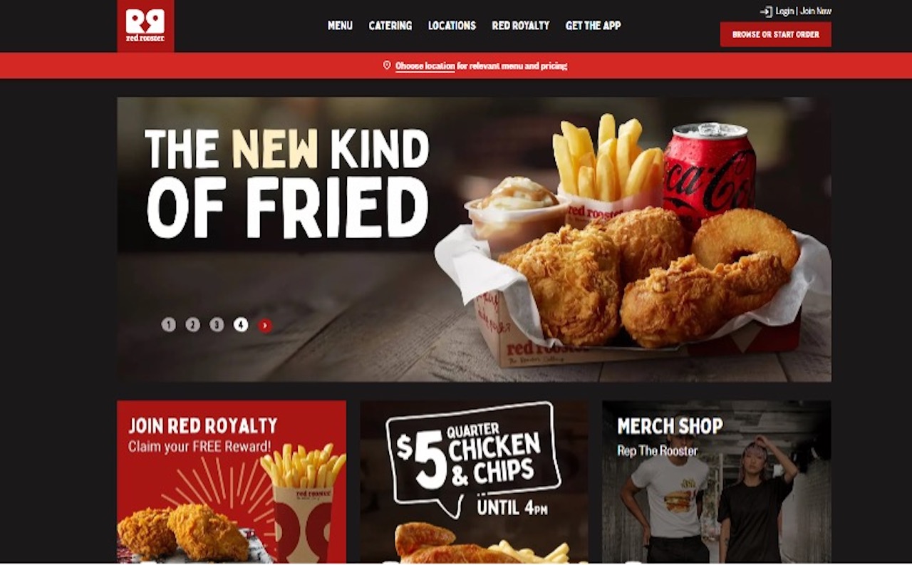 Craveable Brands' Successful Website Merger for Red Rooster