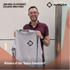 Amica Instagram post